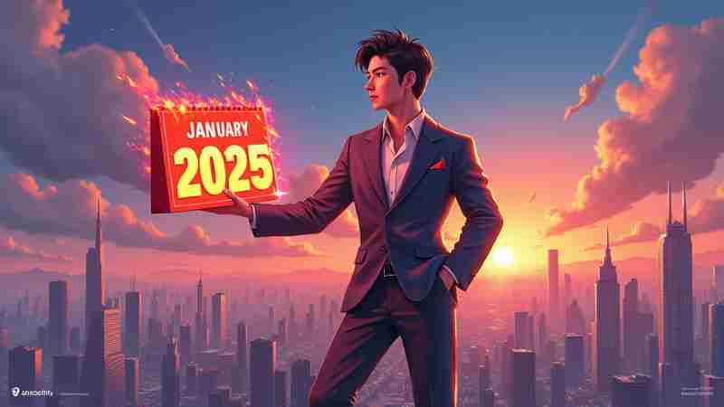 2025's Anime Calendar Heats Up with Solo Leveling Season 2 Announcement, Concept art for illustrative purpose, tags: januar 2025 - Monok